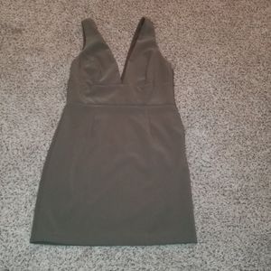 Sexy Olive Green Bodycon dress
